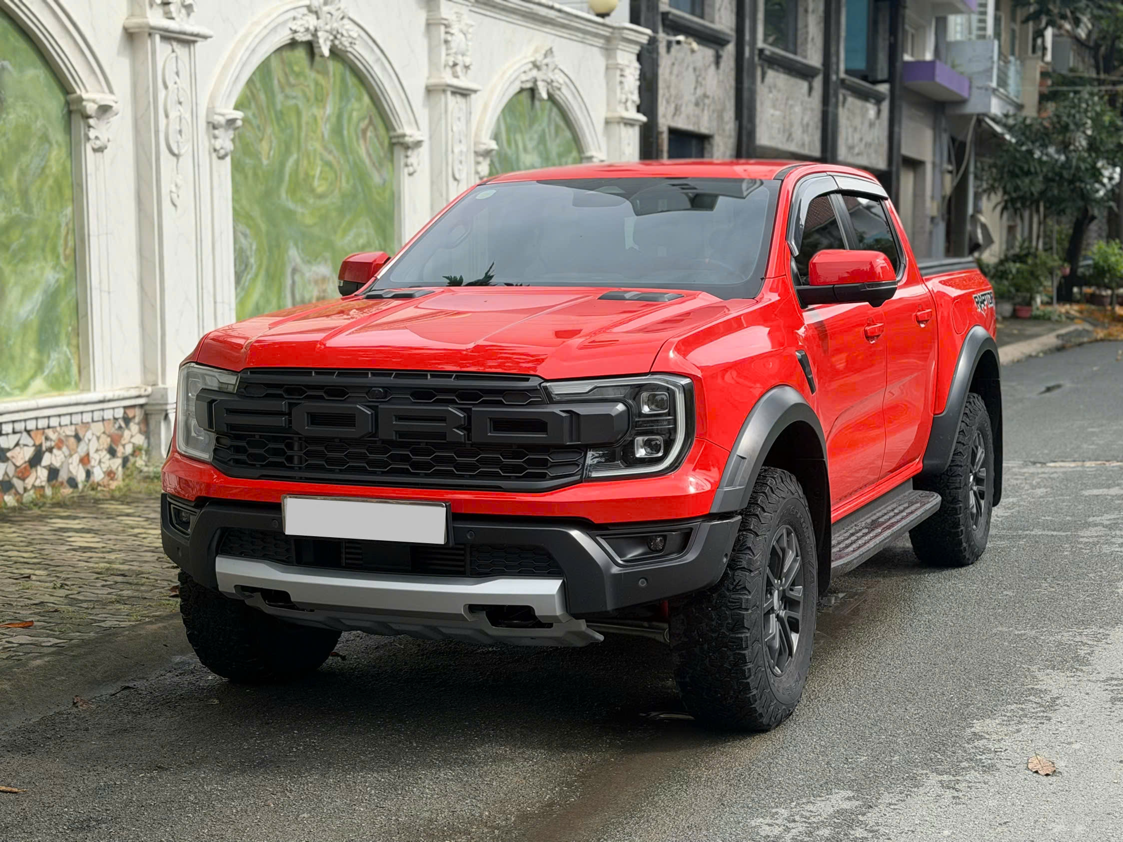 Bán ô tô Ford Ranger Raptor 2.0L 4x4 AT năm sản xuất 2025, màu đỏ, nhập khẩu nguyên chiếc, 1.086 tỉ