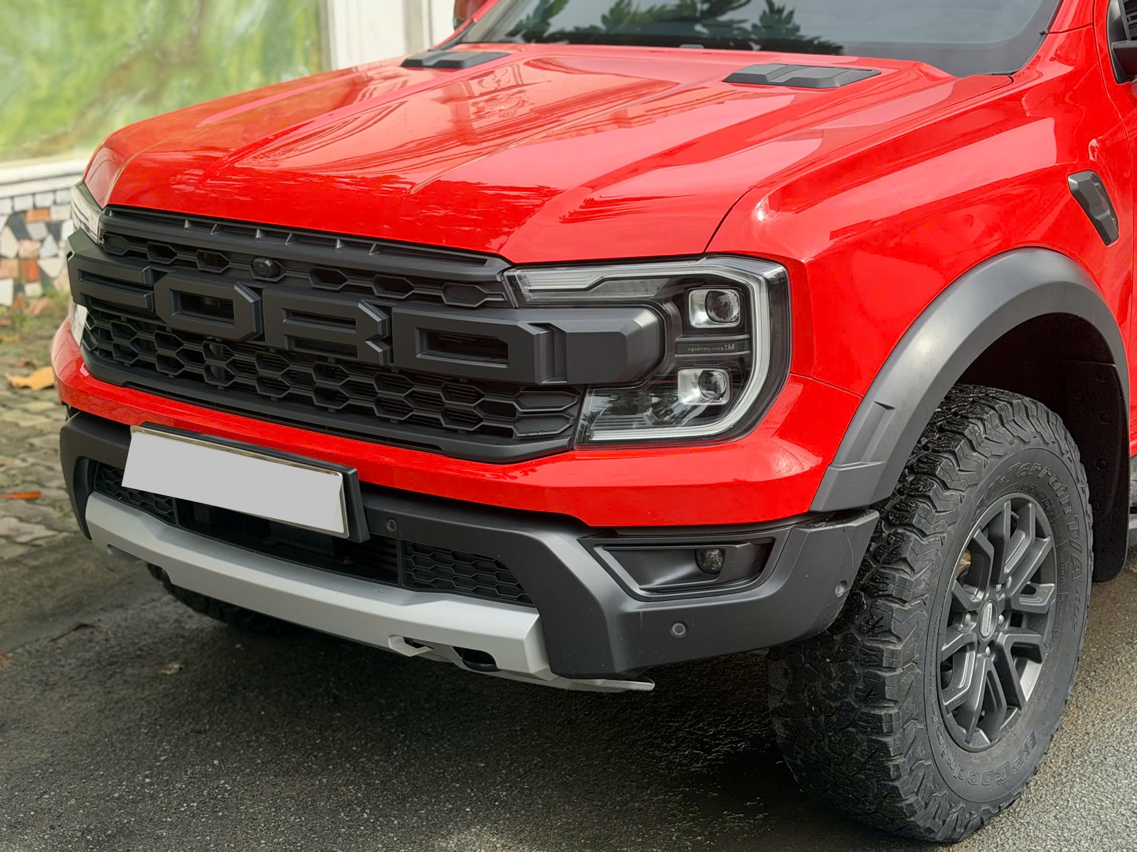 Bán ô tô Ford Ranger Raptor 2.0L 4x4 AT năm sản xuất 2025, màu đỏ, nhập khẩu nguyên chiếc, 1.086 tỉ