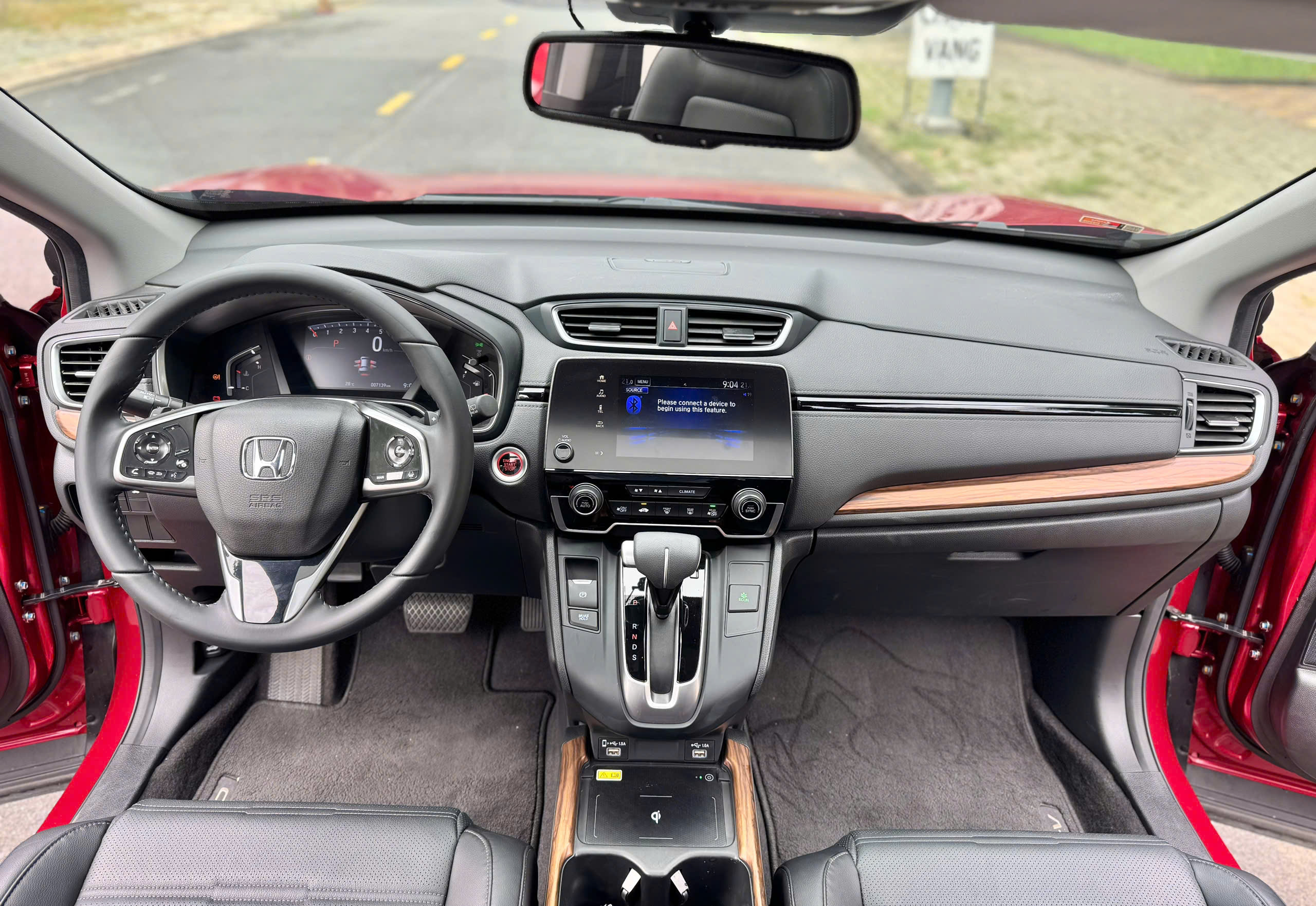 Bán ô tô Honda CR V L sản xuất 2021, màu đỏ, xe nhập