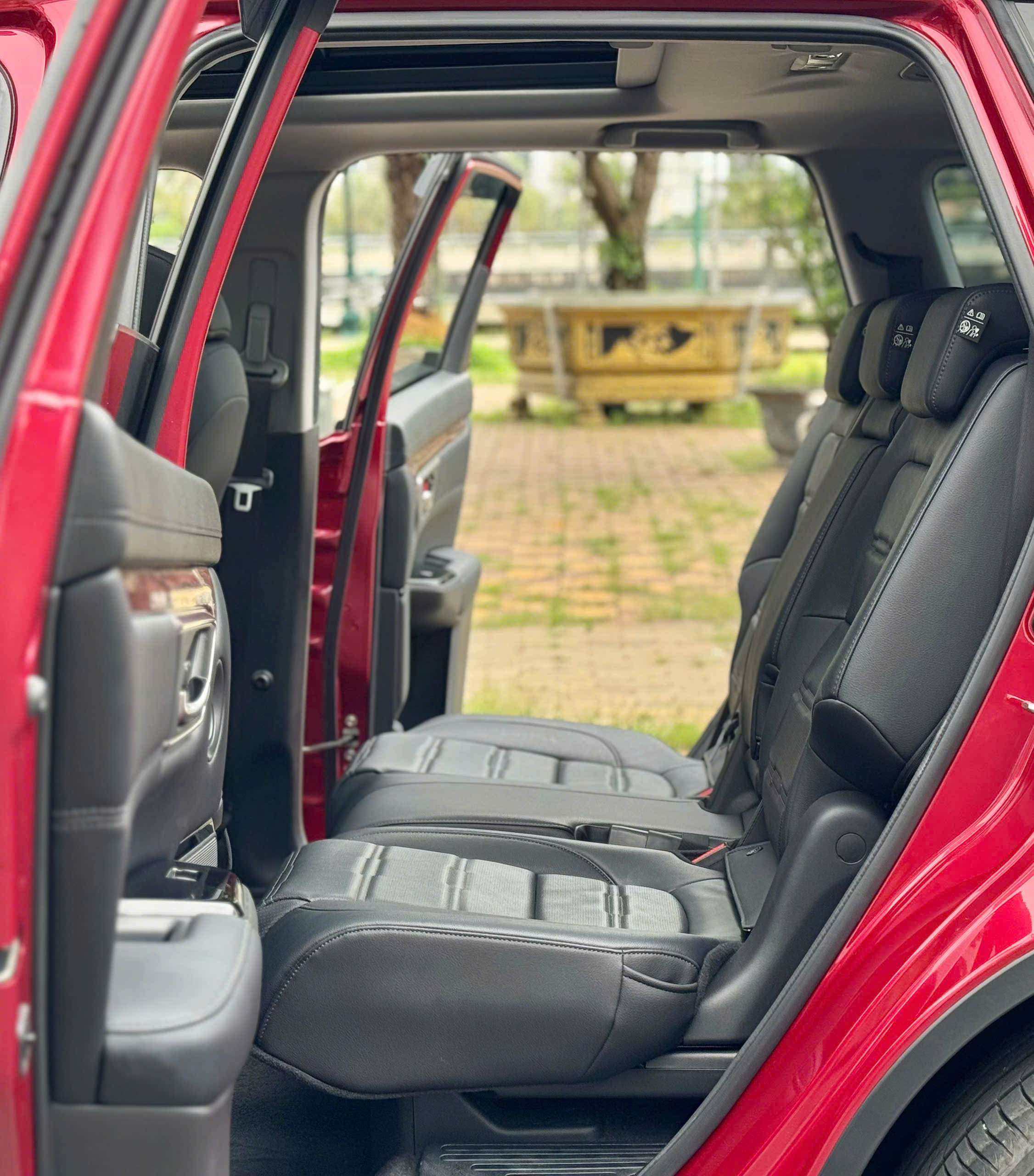 Bán ô tô Honda CR V L sản xuất 2021, màu đỏ, xe nhập