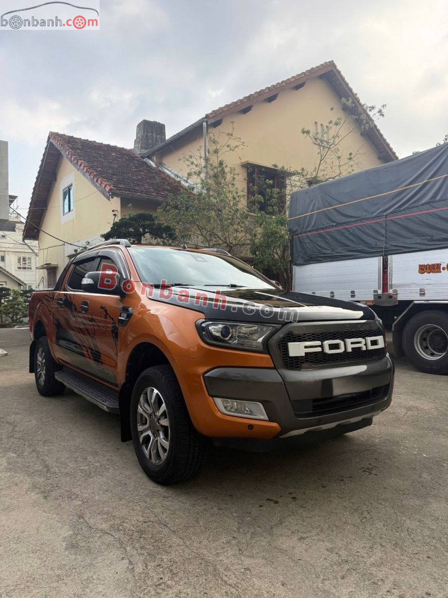 Bán ô tô Ford Ranger Wildtrak 3.2L 4x4 AT - 2016 - xe cũ