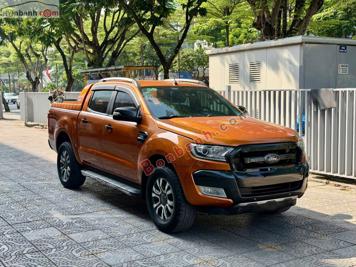 Bán ô tô Ford Ranger Wildtrak 3.2L 4x4 AT - 2016 - xe cũ