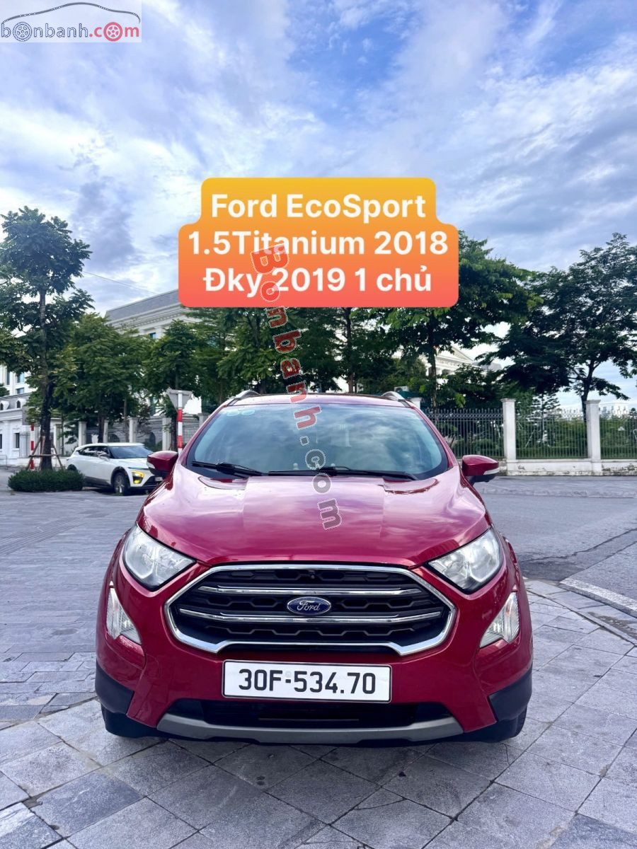 Bán ô tô Ford EcoSport Titanium 1.5L AT - 2018 - xe cũ