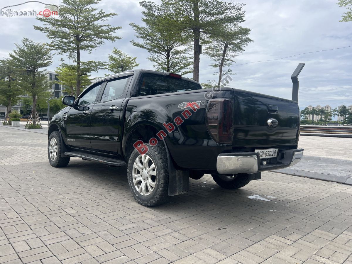 Bán ô tô Ford Ranger Limited 2.0L 4x4 AT - 2022 - xe cũ