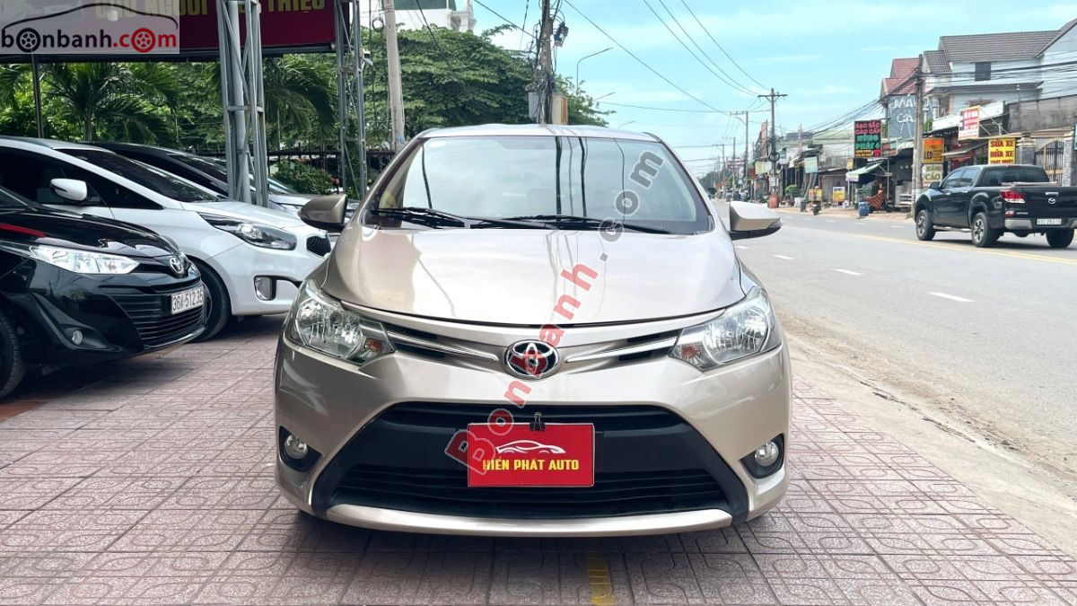 Bán ô tô Toyota Vios 1.5E - 2017 - xe cũ