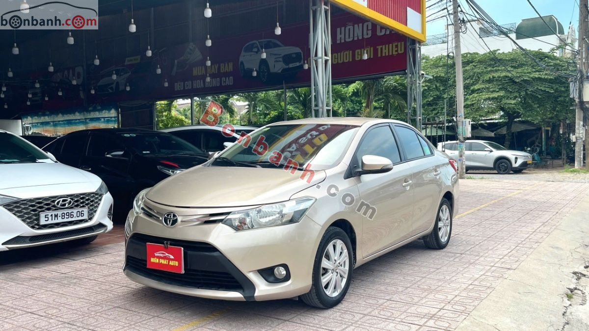 Bán ô tô Toyota Vios 1.5E - 2017 - xe cũ