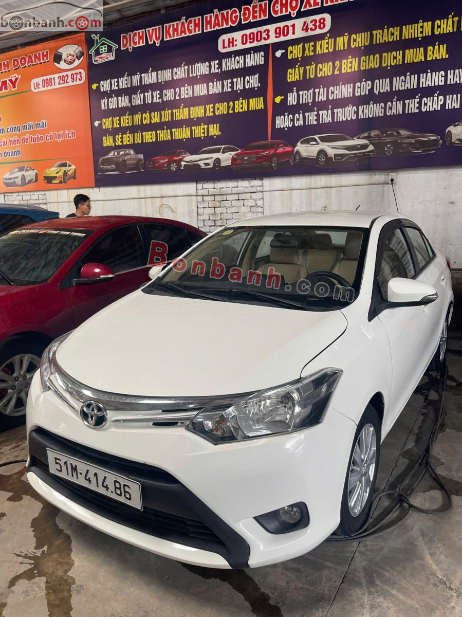 Bán ô tô Toyota Vios 1.5E - 2018 - xe cũ
