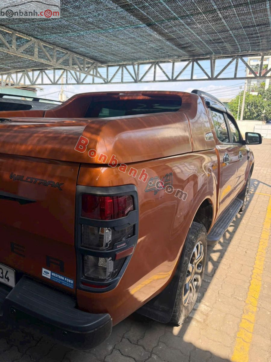 Bán ô tô Ford Ranger Wildtrak 3.2L 4x4 AT - 2016 - xe cũ