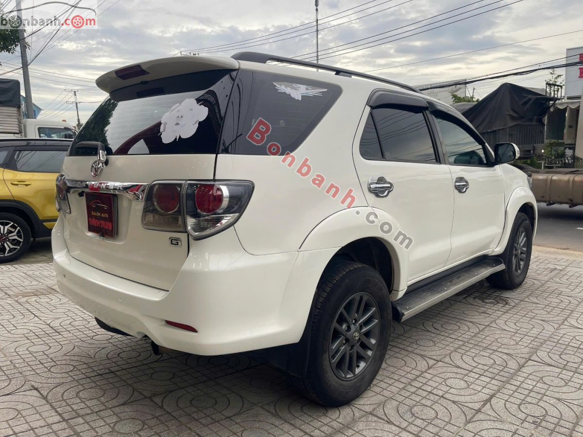Bán ô tô Toyota Fortuner 2.5G - 2016 - xe cũ