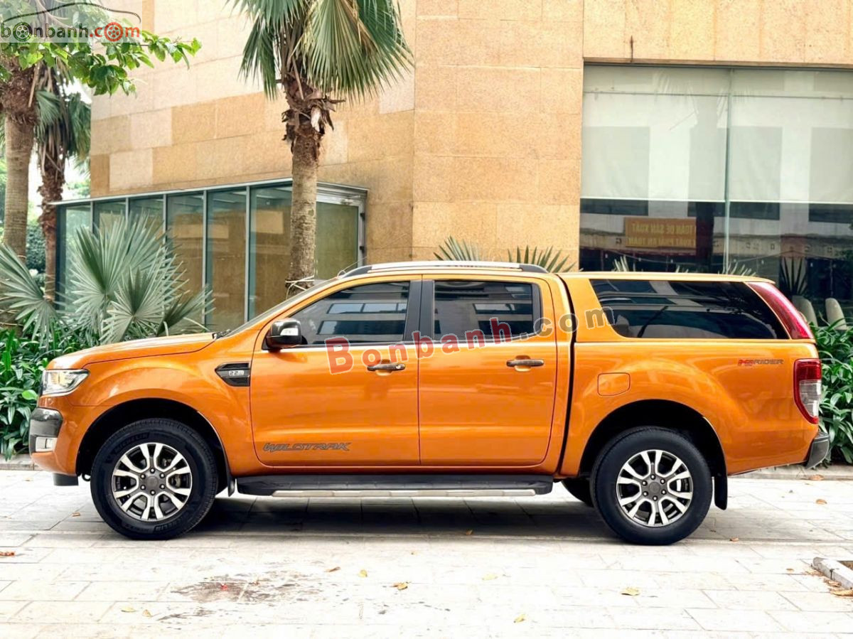 Bán ô tô Ford Ranger Wildtrak 2.2L 4x2 AT - 2017 - xe cũ