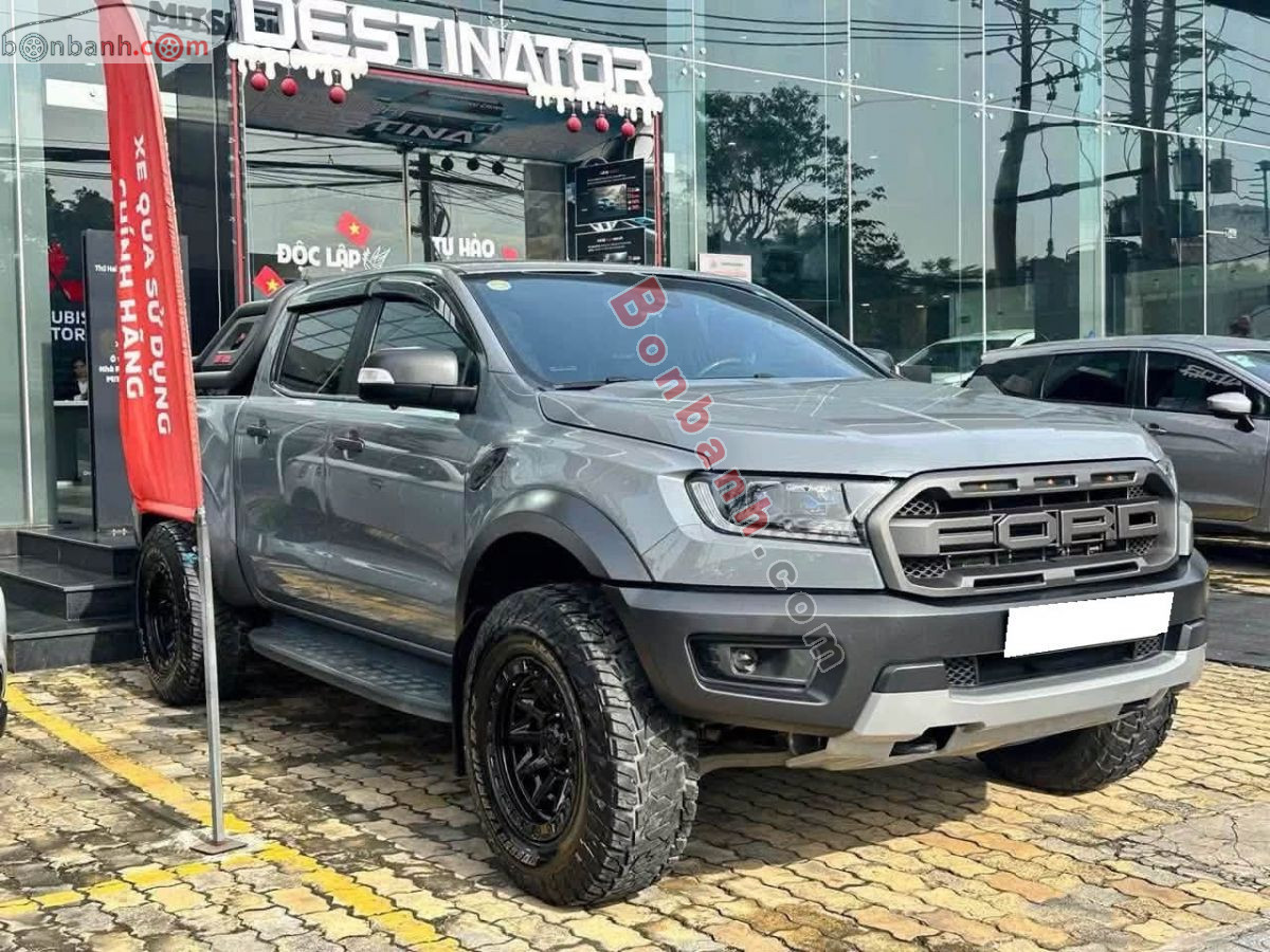 Bán ô tô Ford Ranger Raptor 2.0L 4x4 AT - 2021 - xe cũ