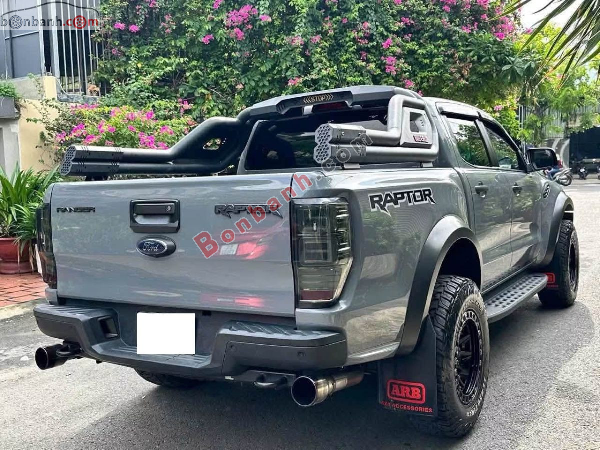 Bán ô tô Ford Ranger Raptor 2.0L 4x4 AT - 2021 - xe cũ