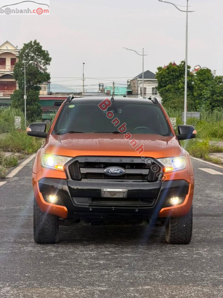Bán ô tô Ford Ranger Wildtrak 3.2L 4x4 AT - 2017 - xe cũ