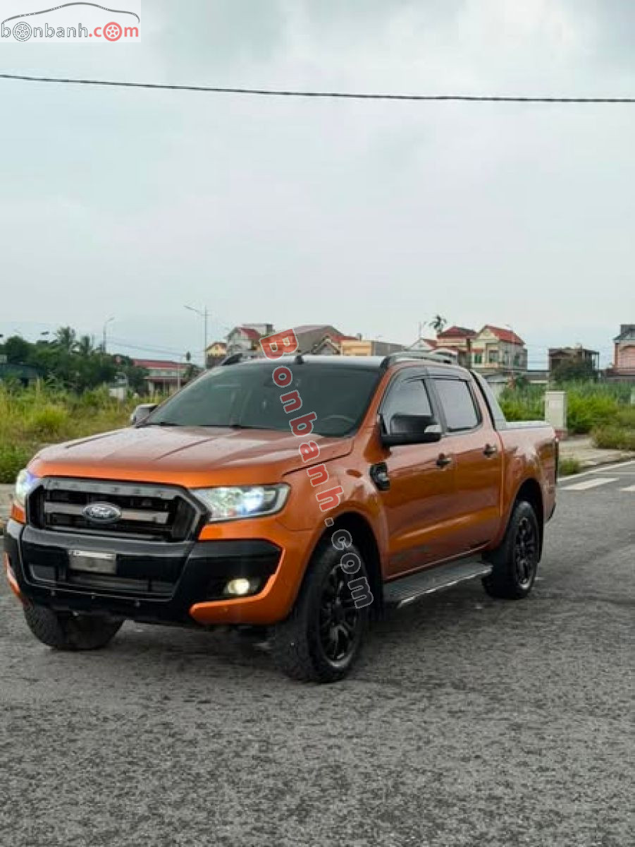 Bán ô tô Ford Ranger Wildtrak 3.2L 4x4 AT - 2017 - xe cũ