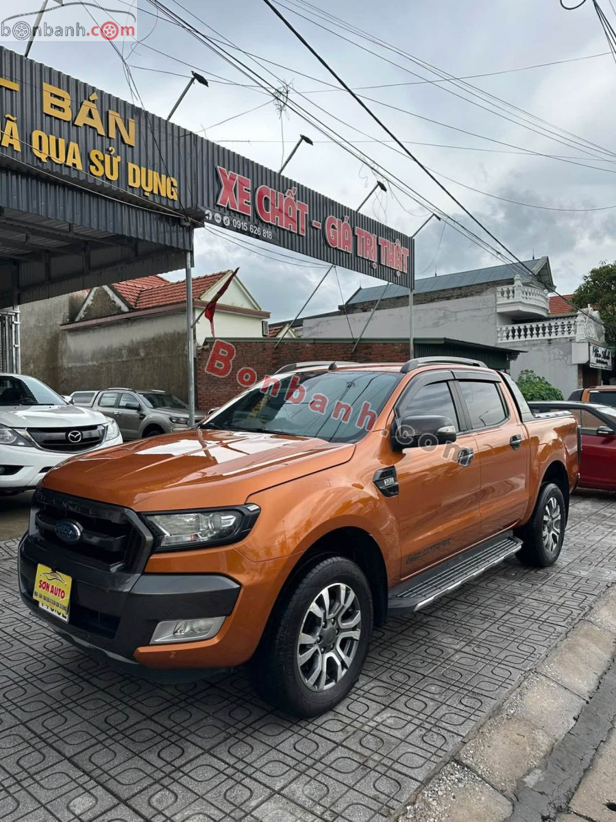 Bán ô tô Ford Ranger Wildtrak 3.2L 4x4 AT - 2015 - xe cũ