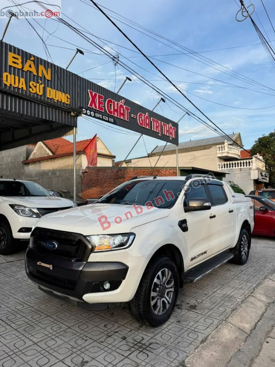Bán ô tô Ford Ranger Wildtrak 3.2L 4x4 AT - 2016 - xe cũ