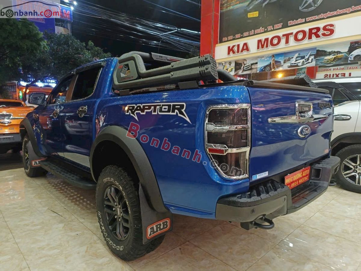 Bán ô tô Ford Ranger Raptor 2.0L 4x4 AT - 2019 - xe cũ
