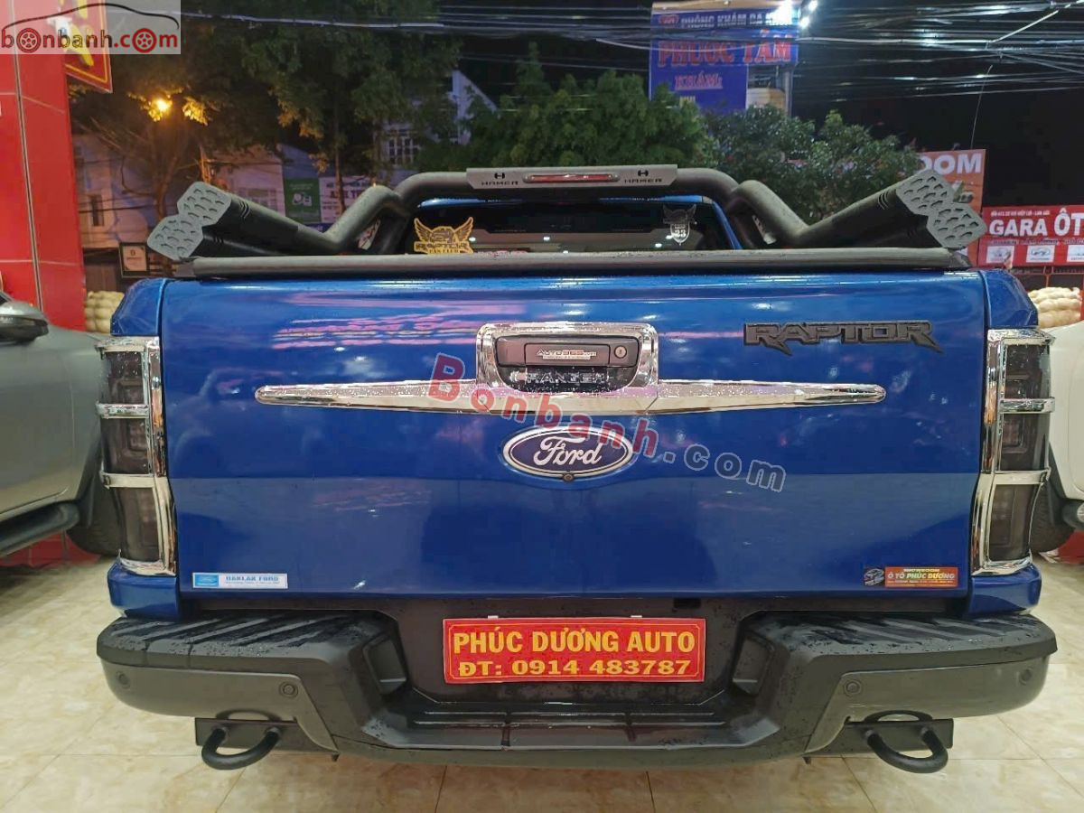 Bán ô tô Ford Ranger Raptor 2.0L 4x4 AT - 2019 - xe cũ