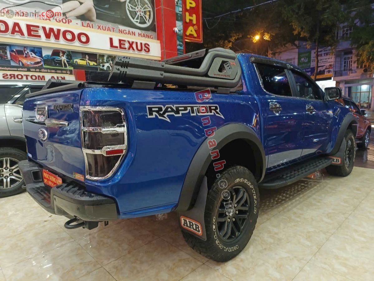 Bán ô tô Ford Ranger Raptor 2.0L 4x4 AT - 2019 - xe cũ