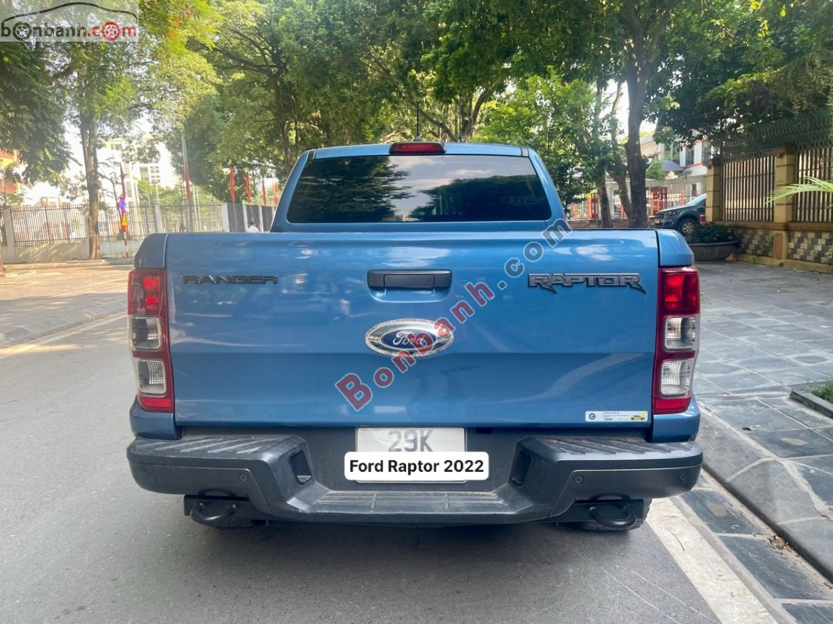 Bán ô tô Ford Ranger Raptor 2.0L 4x4 AT - 2022 - xe cũ