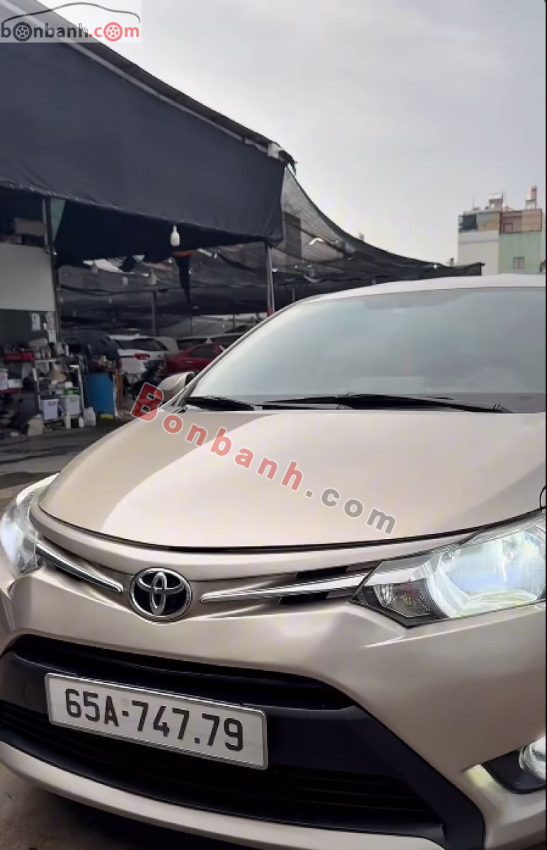 Bán ô tô Toyota Vios 1.5E CVT - 2017 - xe cũ