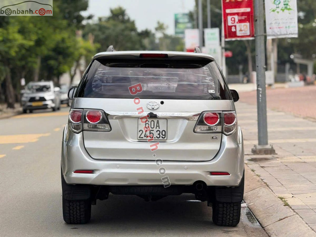 Bán ô tô Toyota Fortuner 2.5G - 2015 - xe cũ