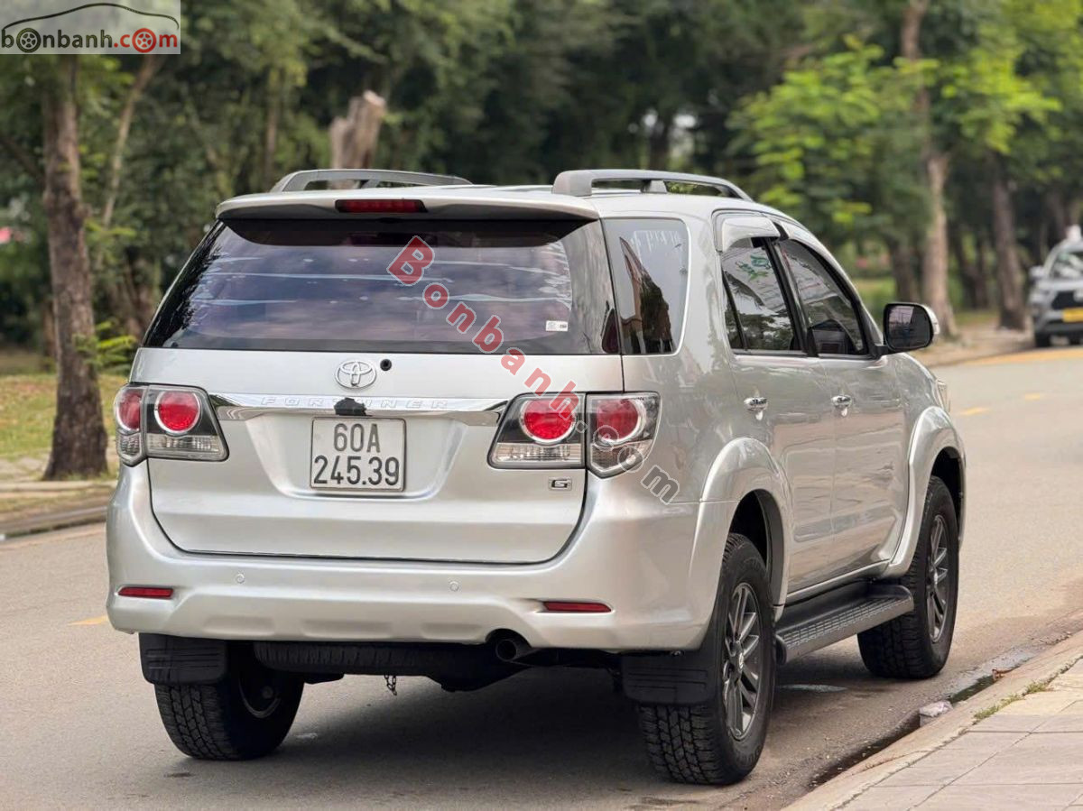 Bán ô tô Toyota Fortuner 2.5G - 2015 - xe cũ