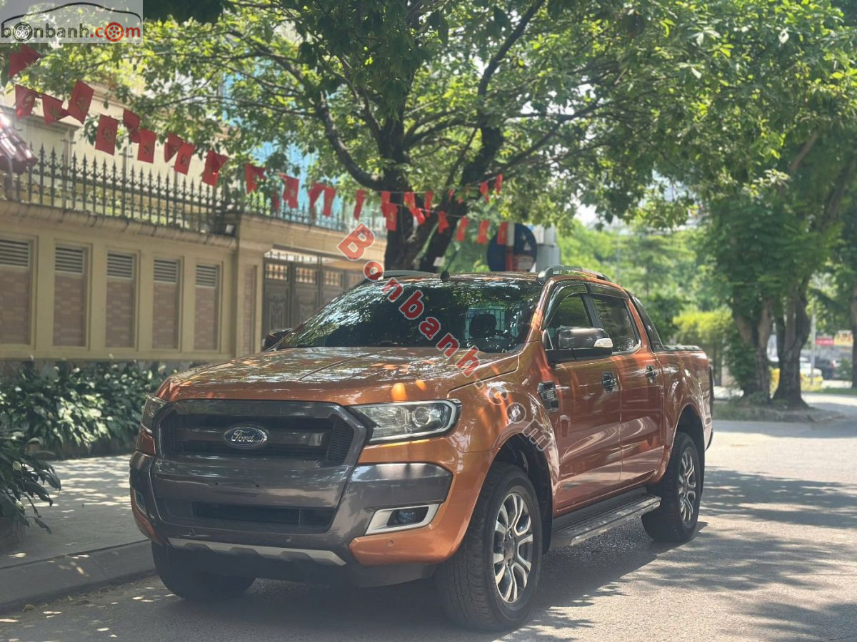 Bán ô tô Ford Ranger Wildtrak 3.2L 4x4 AT - 2017 - xe cũ