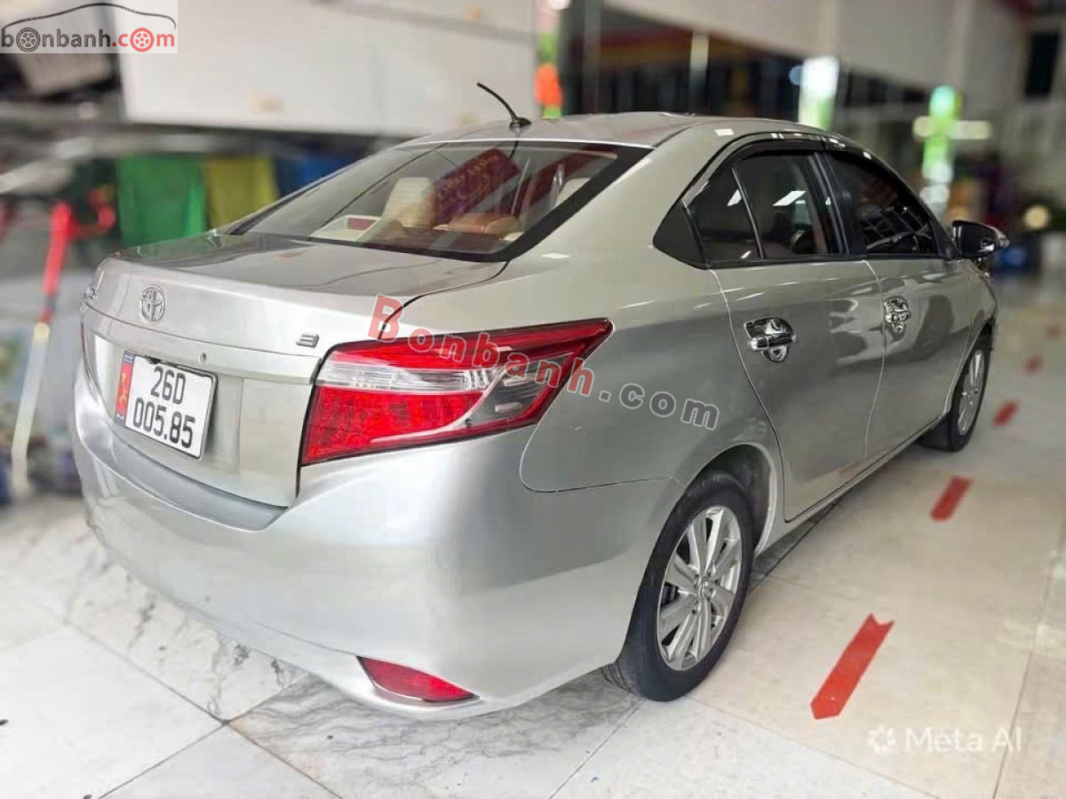 Bán ô tô Toyota Vios 1.5E - 2016 - xe cũ