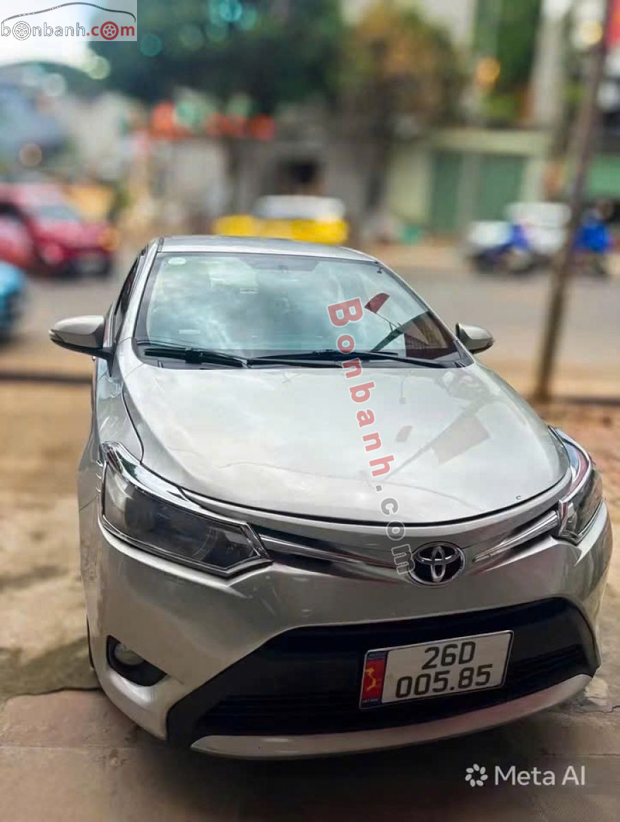 Bán ô tô Toyota Vios 1.5E - 2016 - xe cũ