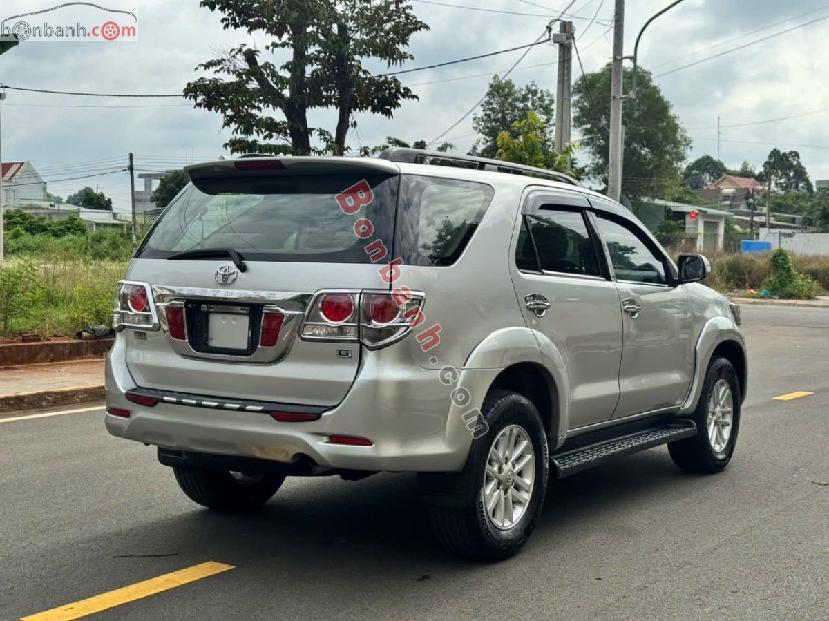 Bán ô tô Toyota Fortuner 2.5G - 2012 - xe cũ