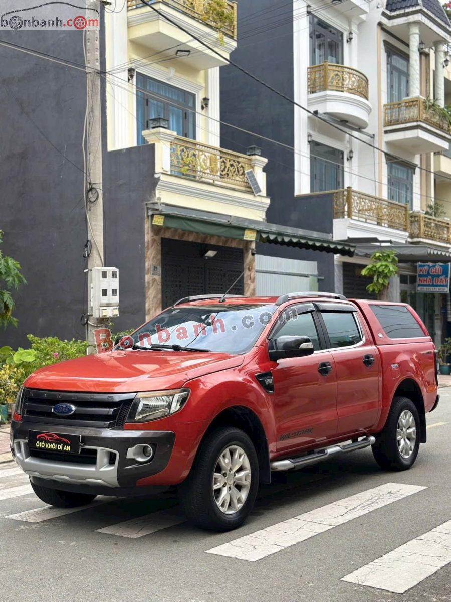 Bán ô tô Ford Ranger Wildtrak 2.2L 4x2 AT - 2014 - xe cũ