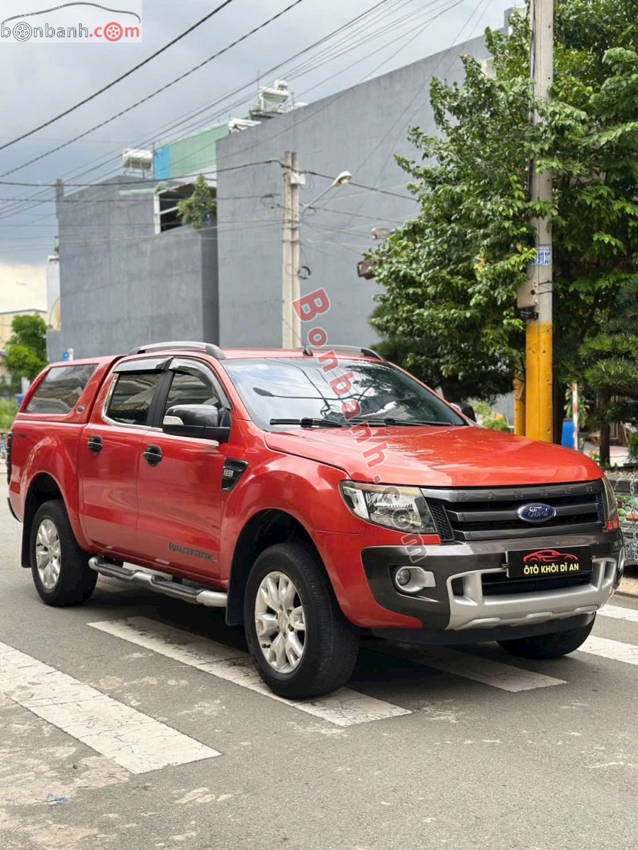 Bán ô tô Ford Ranger Wildtrak 2.2L 4x2 AT - 2014 - xe cũ