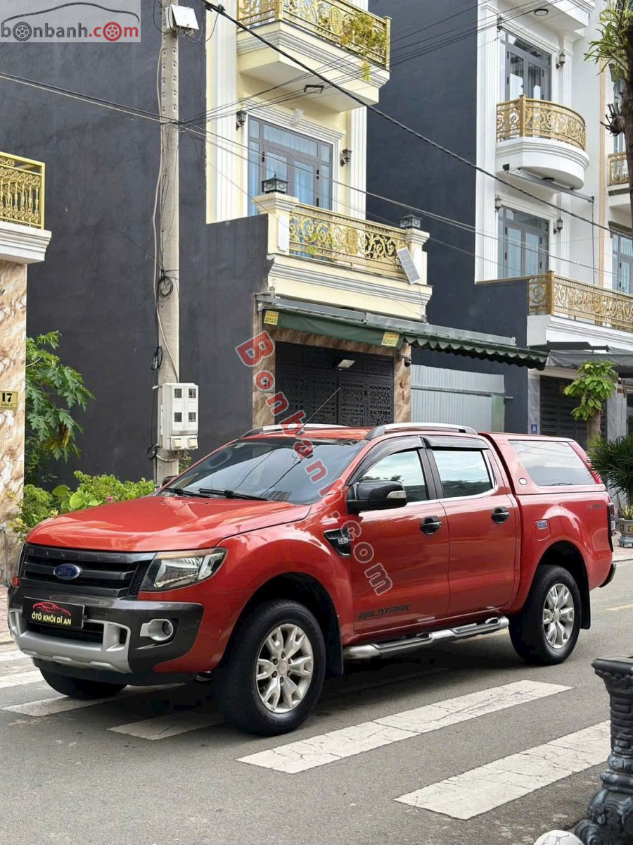 Bán ô tô Ford Ranger Wildtrak 2.2L 4x2 AT - 2014 - xe cũ