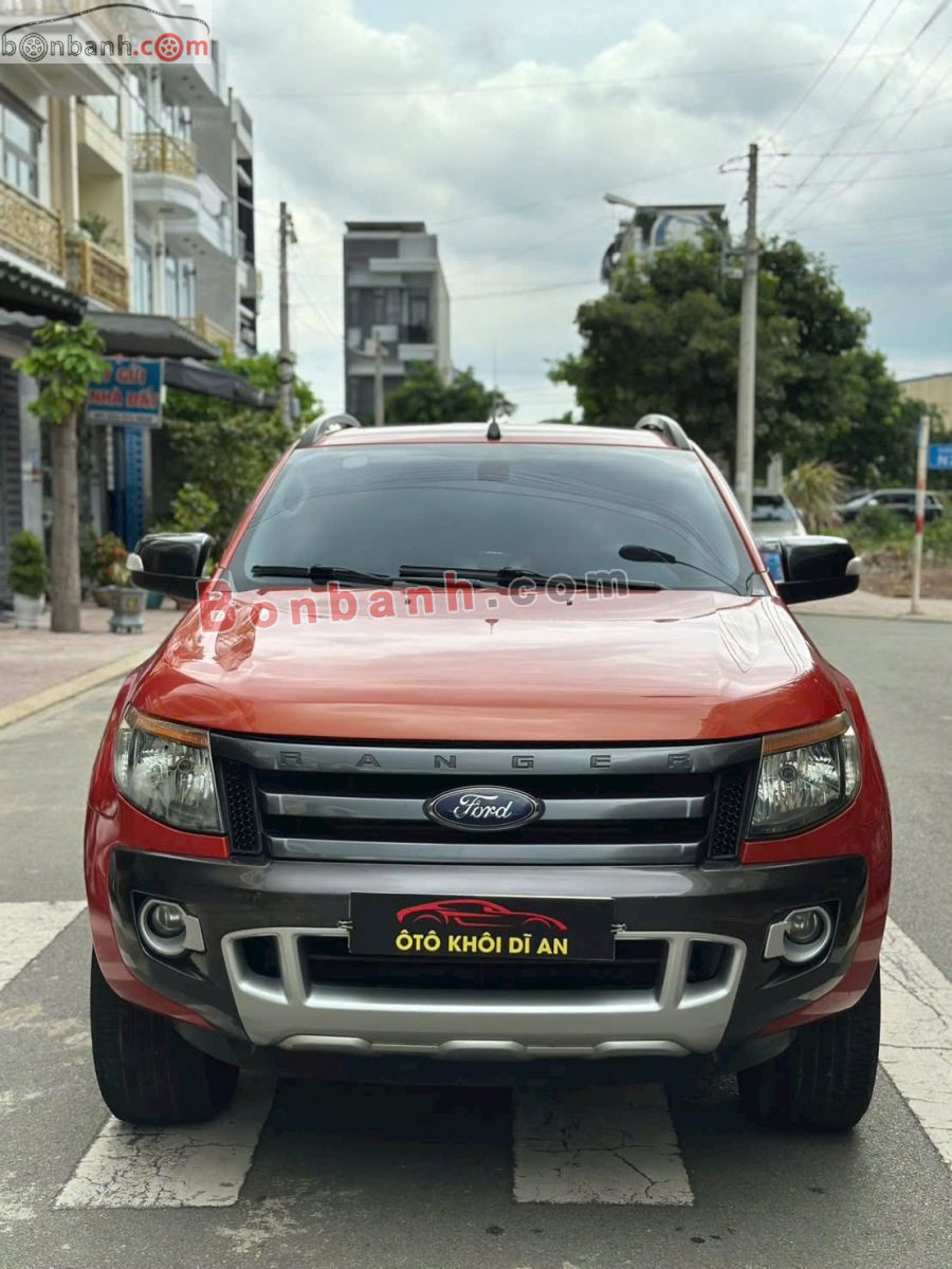 Bán ô tô Ford Ranger Wildtrak 2.2L 4x2 AT - 2014 - xe cũ