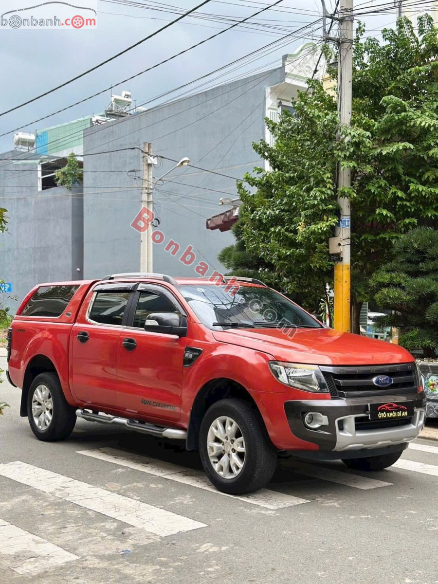 Bán ô tô Ford Ranger Wildtrak 2.2L 4x2 AT - 2014 - xe cũ