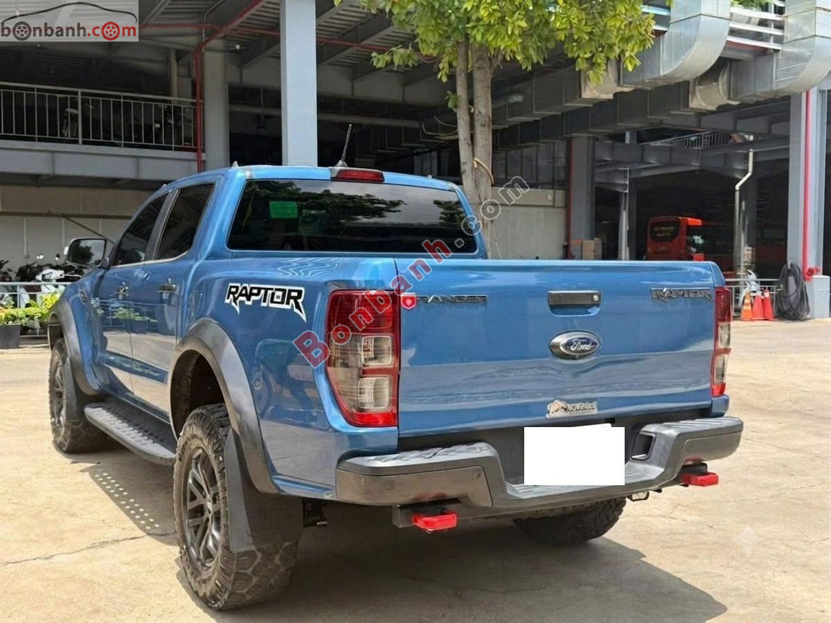 Bán ô tô Ford Ranger Raptor 2.0L 4x4 AT - 2020 - xe cũ