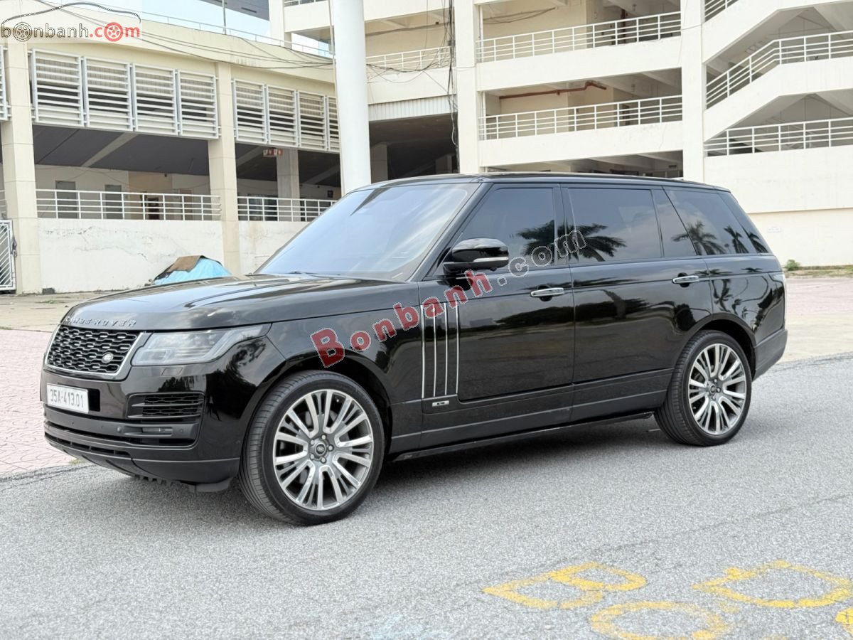 Bán ô tô LandRover Range Rover Supercharged LWB 5.0 SCV8 - 2014 - xe cũ