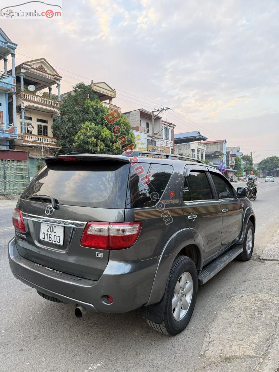 Bán ô tô Toyota Fortuner 2.5G - 2009 - xe cũ