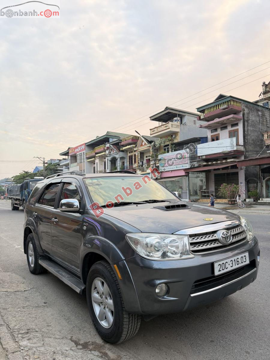 Bán ô tô Toyota Fortuner 2.5G - 2009 - xe cũ