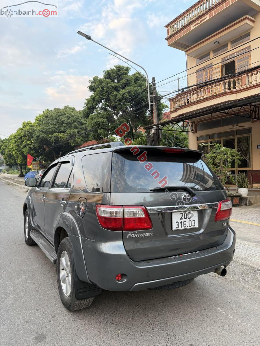 Bán ô tô Toyota Fortuner 2.5G - 2009 - xe cũ