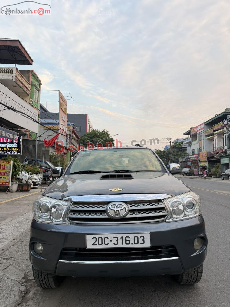 Bán ô tô Toyota Fortuner 2.5G - 2009 - xe cũ