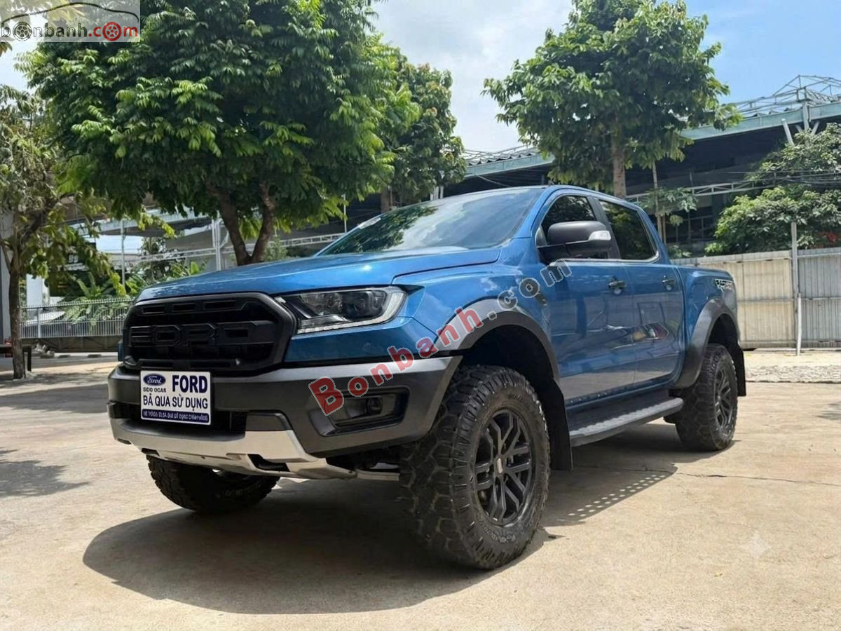 Bán ô tô Ford Ranger Raptor 2.0L 4x4 AT - 2020 - xe cũ