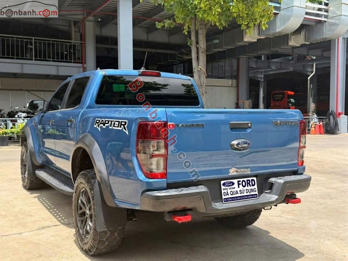 Bán ô tô Ford Ranger Raptor 2.0L 4x4 AT - 2020 - xe cũ