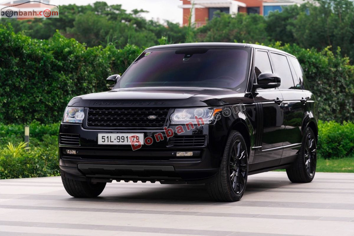 Bán ô tô LandRover Range Rover Autobiography LWB Black Edition 5.0 SCV8 - 2015 - xe cũ