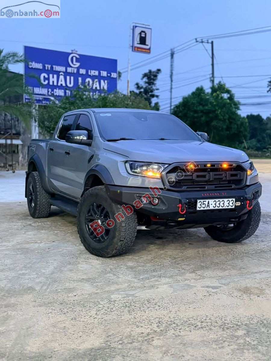 Bán ô tô Ford Ranger Raptor 2.0L 4x4 AT - 2020 - xe cũ
