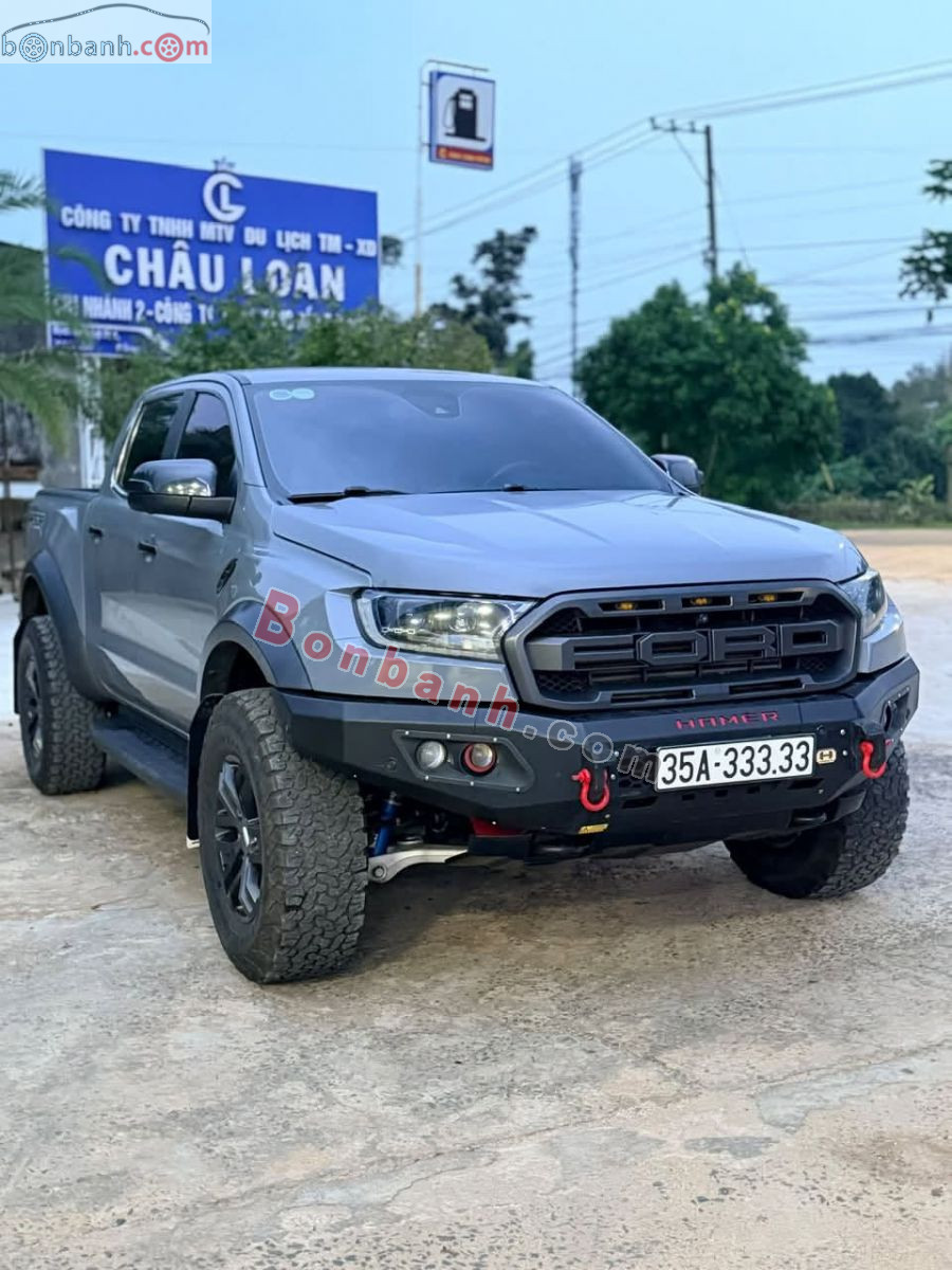 Bán ô tô Ford Ranger Raptor 2.0L 4x4 AT - 2020 - xe cũ