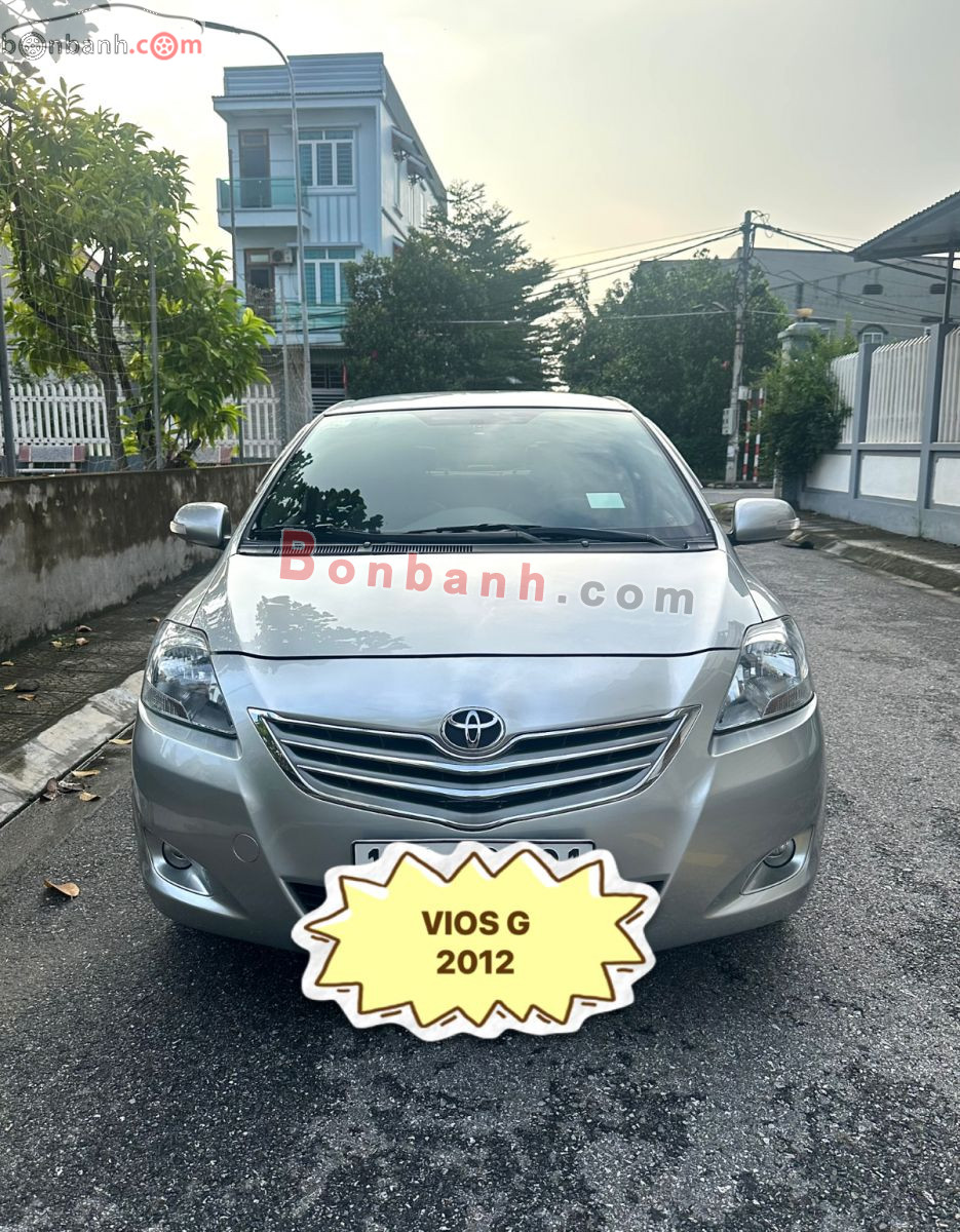 Bán ô tô Toyota Vios 1.5G - 2012 - xe cũ