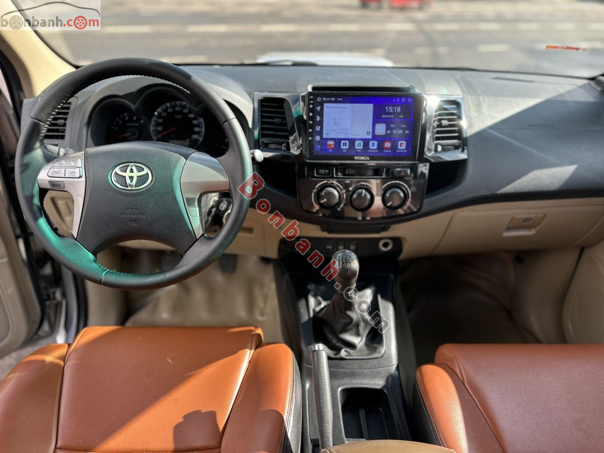 Bán ô tô Toyota Fortuner 2.5G - 2015 - xe cũ