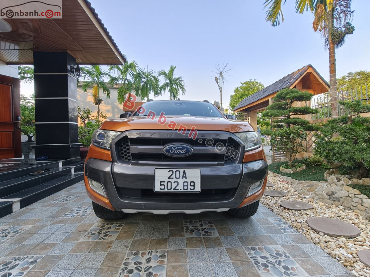 Bán ô tô Ford Ranger Wildtrak 3.2L 4x4 AT - 2016 - xe cũ